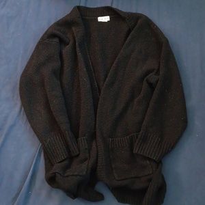 Soft Black Cardigan